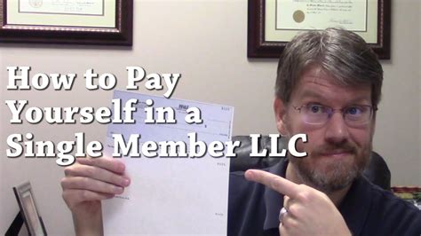 How To Pay Yourself In A Single Member LLC