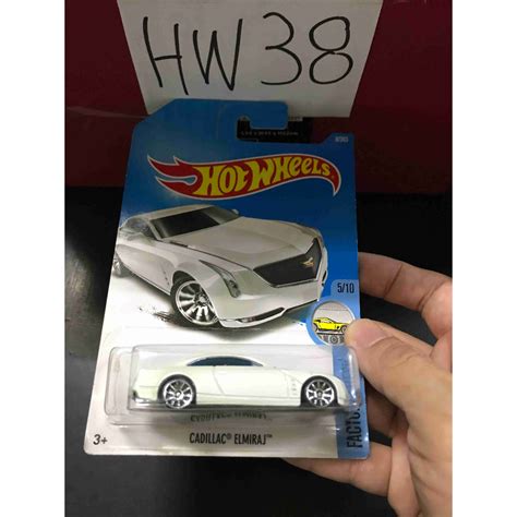 Mattel Hotwheels Cadillac Elmiraj White New Hw Shopee Malaysia