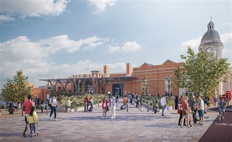 New Images Show How Leicester Railway Station Will Look After Radical