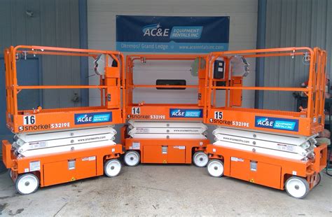 19ft Scissor Lift Rental Lansing Mi New Units Available