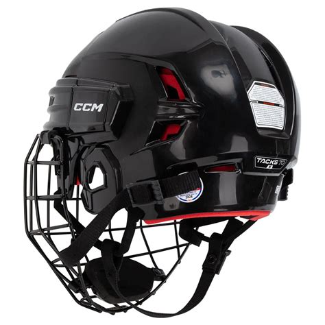 Ccm Tacks Senior Hockey Helmet Combo