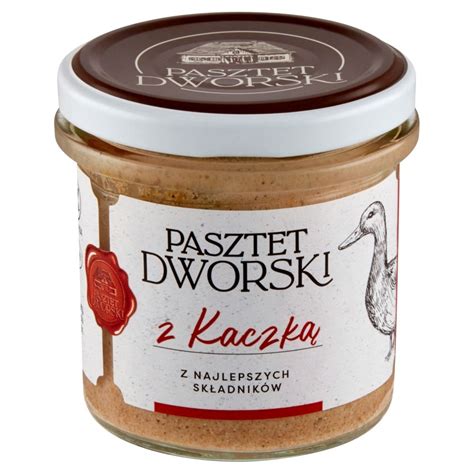 Pasztet Dworski z kaczką 130 g Zakupy online z dostawą do domu