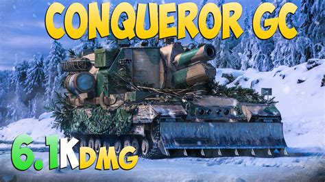 Conqueror GC 3 Frags 6 1K Damage Heady World Of Tanks YouTube