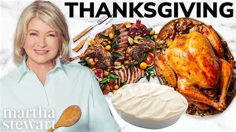 Martha Stewart Cooks Her Favorite Thanksgiving Dishes Martha Stewart