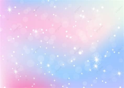 Blue Pink Gradient Star Dream Princess Background, Cartoon, Halo ...