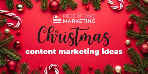 Marketing Ideas for Christmas - Piece of Cake Marketing