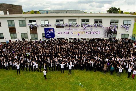 Weston Favell Academy Celebrates Triumphant Transformation Following