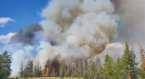 Jasper S Wildfire Smoke Was So Thick This Weekend It Was Visible From