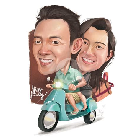 Detail Karikatur Naik Motor Koleksi Nomer 36