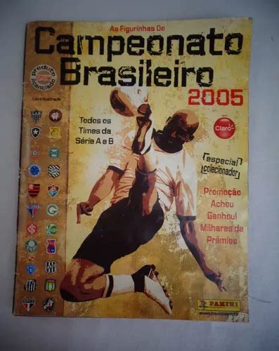 Álbum Figurinhas Campeonato Brasileiro 2005 Ilustrado MercadoLivre