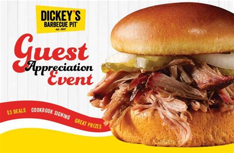 Dickeys Barbecue Pit Hosts Guest Appreciation Event