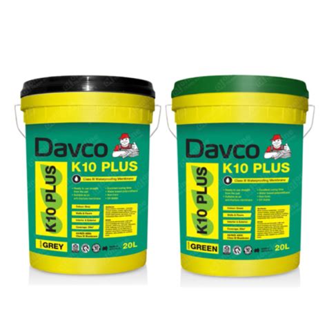 Davco K Plus Green Grey L Waterproofing Online Tilers Store