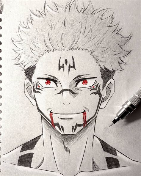 Jujutsu Kaisen Pencil Drawing