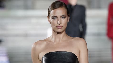 Irina Shayk Joins Top Models On The Runway For First Post Split Event