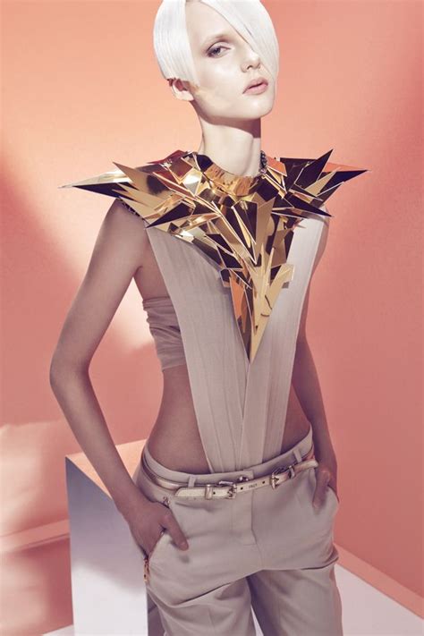 Label Magazine By Patrycja Lukrecja Via Behance Futuristic Fashion