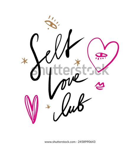 Motivation Quote Beautiful Lettering Calligraphy Note Stock Vector