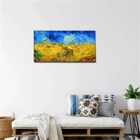 Quadro Campo Di Grano Con Voli Di Corvi Vincent Van Gogh Wdesign