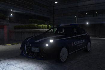 Giulietta Polizia Locale Altamura Nuova Livrea Gta Mods