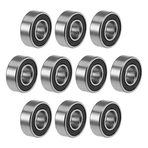 Snapklik Uxcell MR115 2RS Deep Groove Ball Bearings 5mm Inner Dia