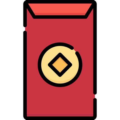 Red Envelope Special Lineal Color Icon