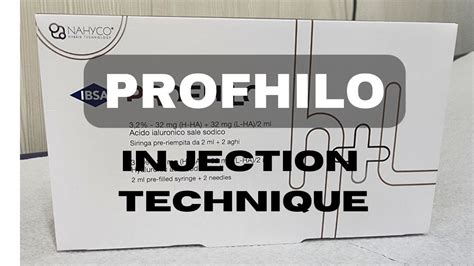 Profhilo Injection Technique A Comprehensive Guide To Injection