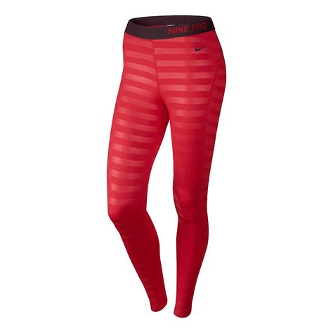 Womens Nike Pro Hyperwarm Embossed Fitted Tights At Road Runner Sports