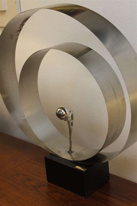 David Wolfe Steel Circular Sculpture At 1stdibs David Steiger Wolfe