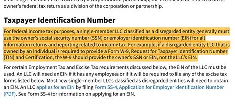 W9 For Llc Raccounting