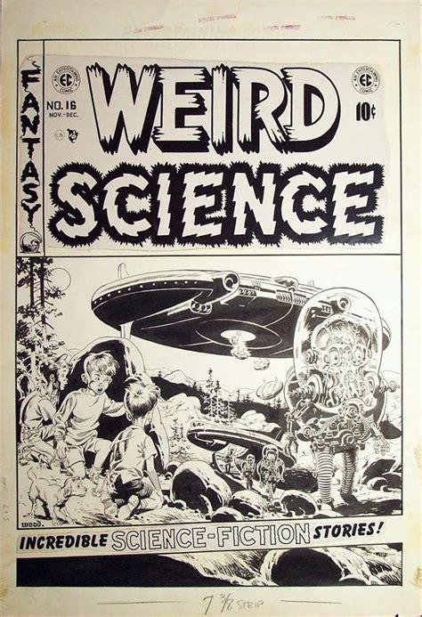 Ec Comics Wally Wood Book Cover Art Ec Comics Comic Books Art