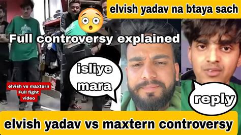 Elvish Yadav Reply Maxtern Elvish Yadav Vs Maxtern Controversy 😱