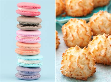 Macarons Vs Macaroons What S The Difference Macaroons Coconut