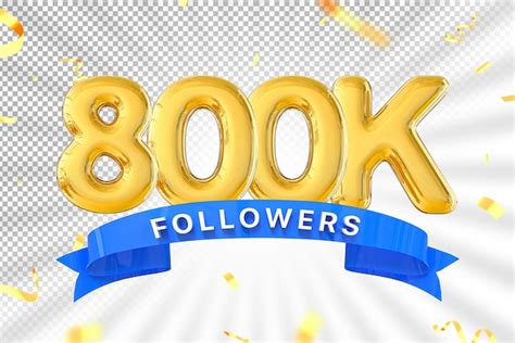 premium psd  followers gold number