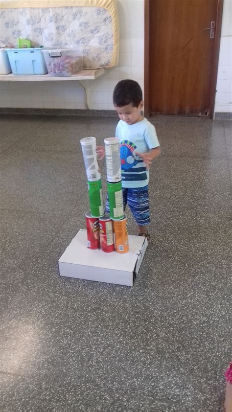 Projeto Ludicidade Encantamento Kelly Atividade Construindo Uma Torre