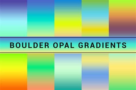 Boulder Opal Gradients Creative Finest