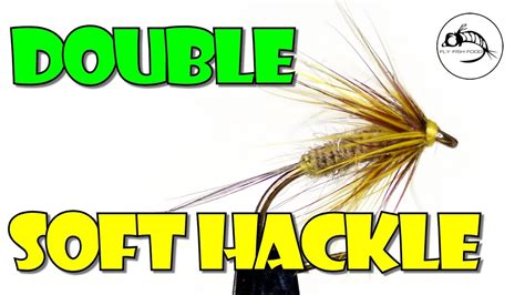 Fly Tying Tutorial Double Soft Hackle Youtube