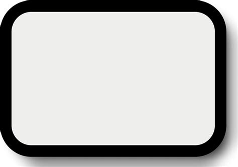 clipart image   rounded rectangle   dashed outline