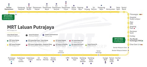 The New Mrt Putrajaya Line Is Now Fully Operational Expatgo Off