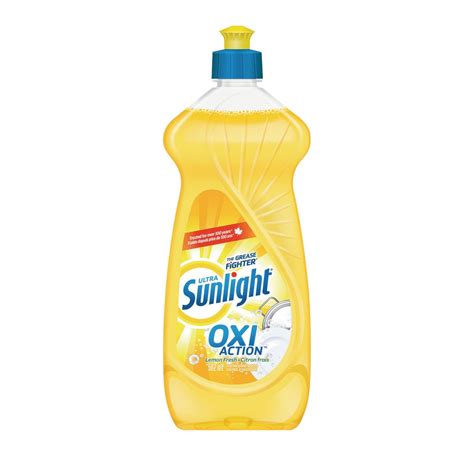 Ultra Sunlight Savon à vaisselle liquide Oxi Action citron frais 562