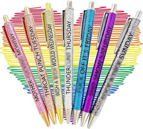 Amazon Yuoyisib Pcs Funny Pens Cool Pens Describing Mentality