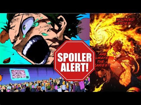 Boku No Hero Academia Spoilers Deku Regresa A La Pelea