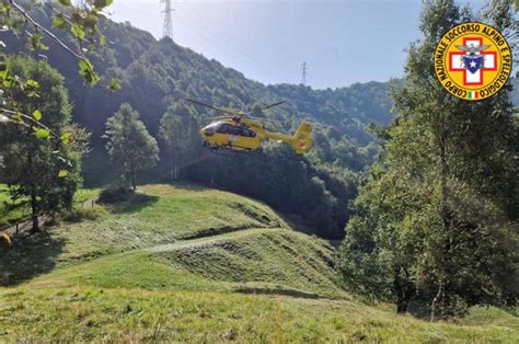 Montagna Elisoccorso All Alpe Di Desio E Al Rifugio Buzzoni