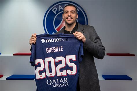 Mathieu Grebille à Paris jusqu en 2025 Paris Saint Germain