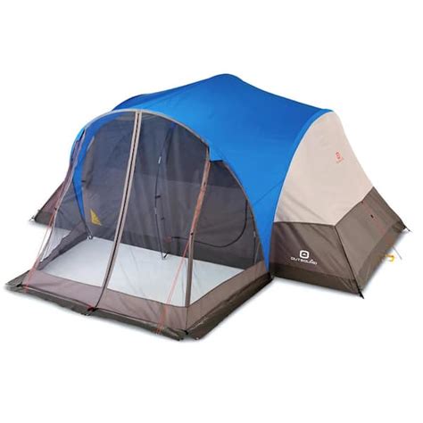 OUTBOUND 8 Person 3 Season Easy Up Camping Dome Tent With Rainfly And