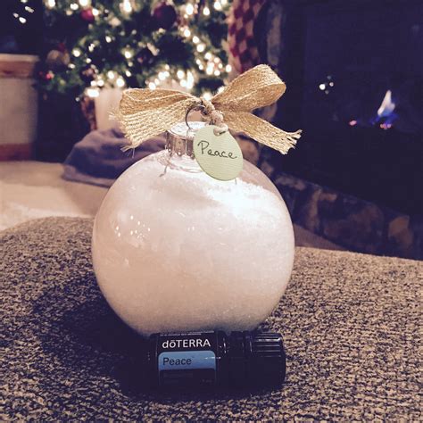 Diy Spa Ornaments And T Pairing Ideas Using Doterra Essential Oils