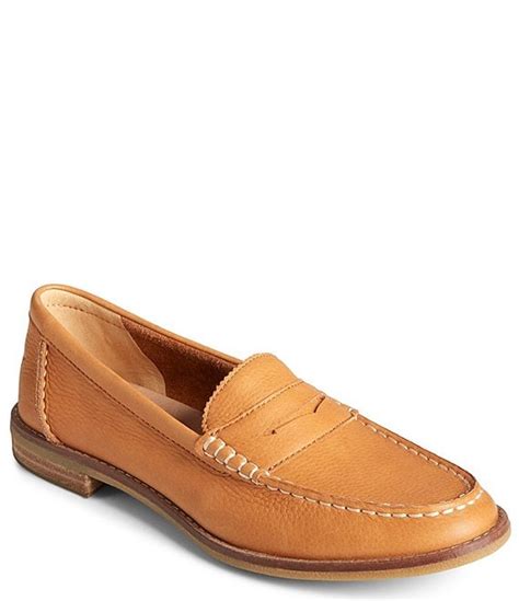 Sperry Women's Seaport Penny Leather Loafers | Dillard's