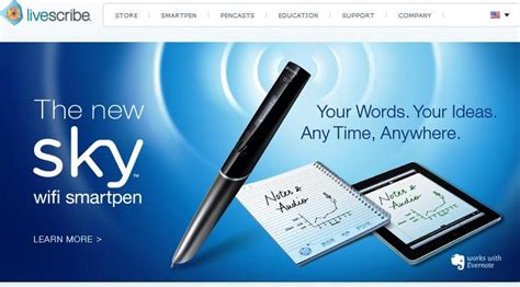 Livescribe Introduces The Sky Wifi Smartpen Geardiary