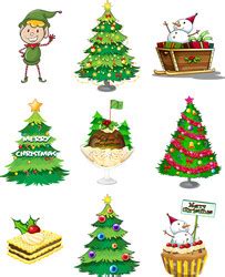 Elf Christmas Decorations Vector Images (over 12,000)