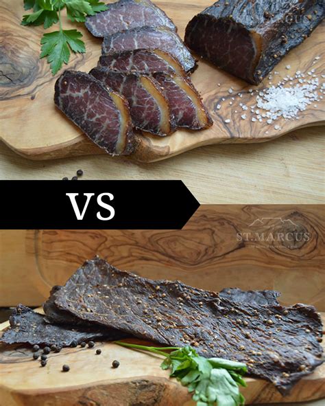 The Difference Between Biltong And Jerky Biltong St Marcus