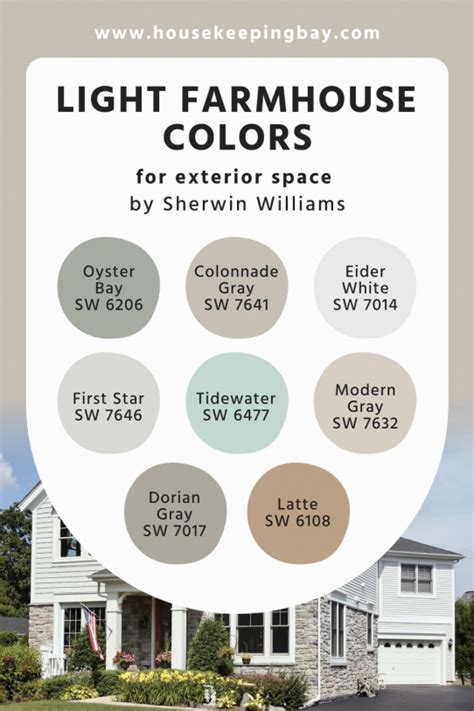 Best Farmhouse Colors From Benjamin Moore And Sherwin Williams