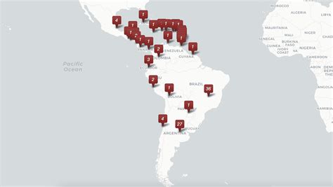 Conoce los puntos de intercambio de tráfico de Internet en este mapa de América Latina DPL News